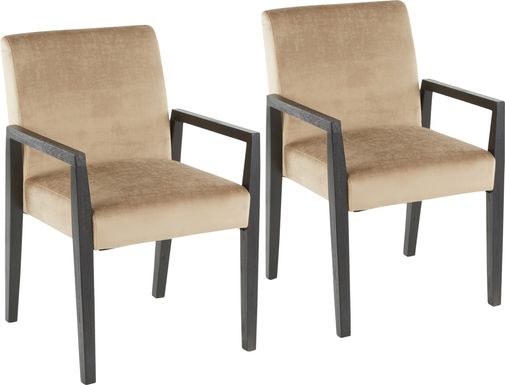 Kadleston Brown Arm Chair, Set of 2