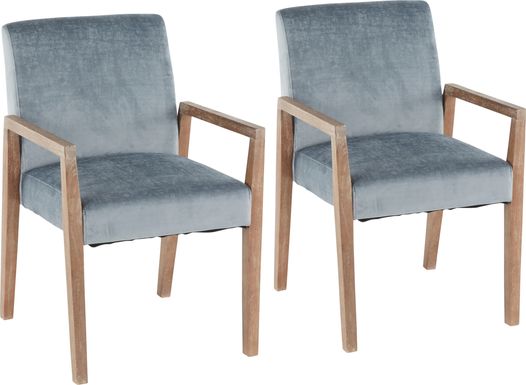 Kadleston II Ocean Arm Chair, Set of 2