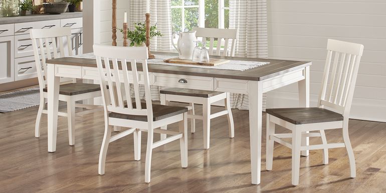 Keston Dining Room Collection Rustic, White Dining Room Sets With Bench
