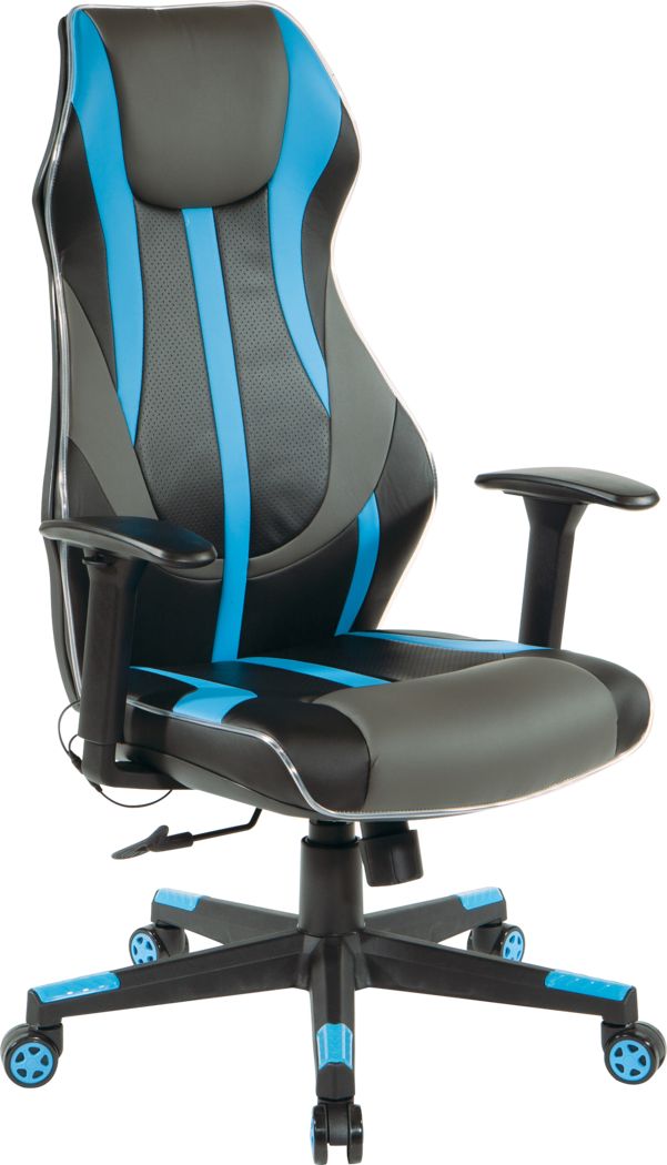 blue kids desk chair
