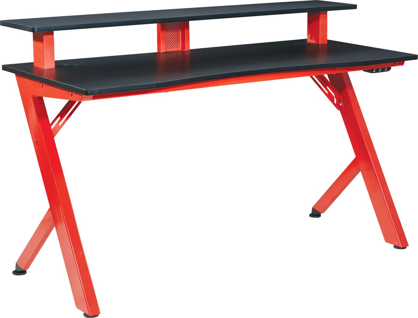 red kids desk
