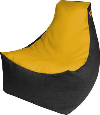 Kids Assley Yellow Gaming Bean Bag Chair