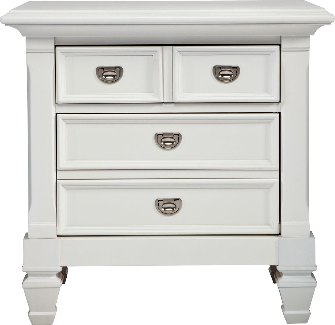 Kids Belmar White Nightstand Rooms To Go