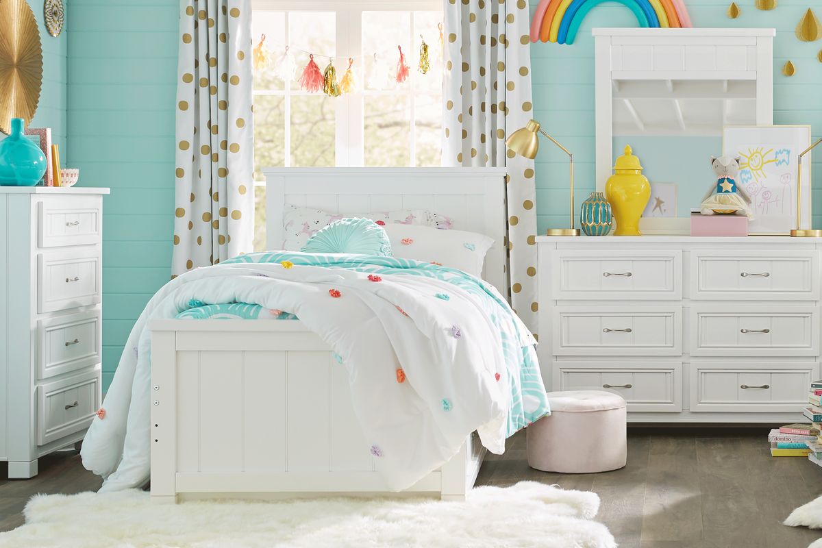 Rooms to go white clearance chest of drawers