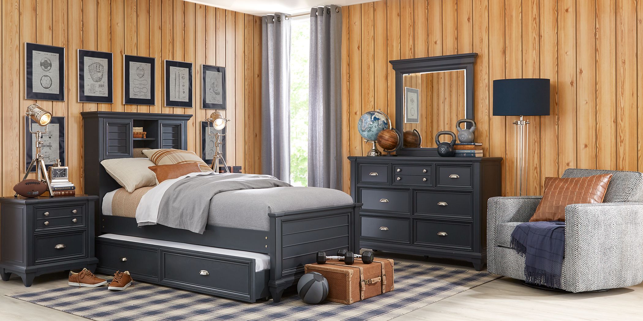 kids black bedroom furniture