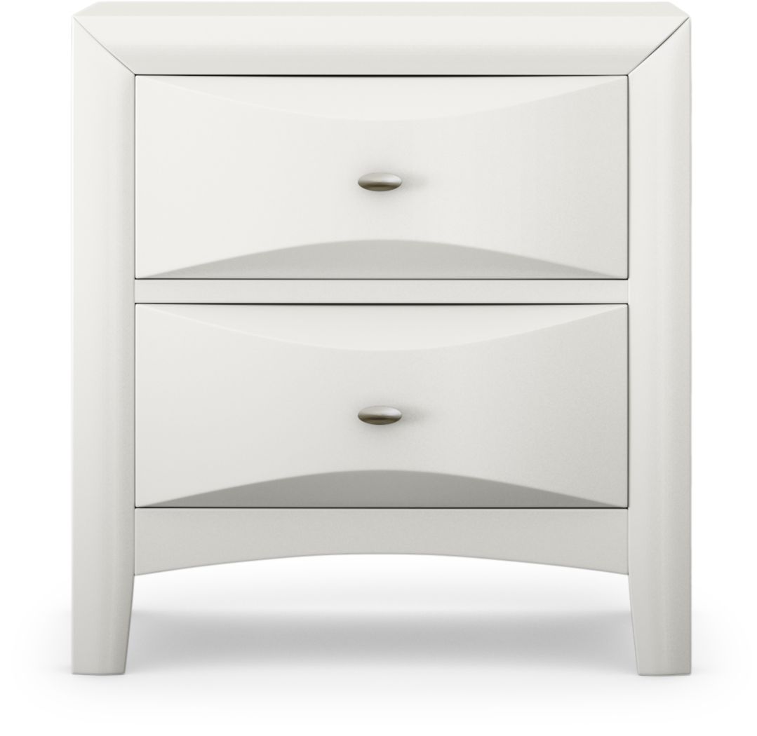 kids white nightstand