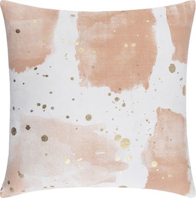 Kids Lilygold Peach Accent Pillow