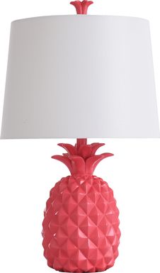 Kids Pineapple Party Pink Lamp