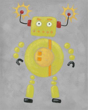 Kids Robo Leader III Yellow Artwork