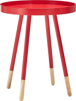 Sibley Lane Red Accent Table