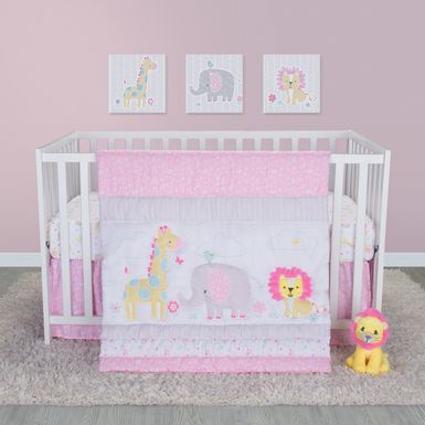 Kids Unai Pink 4 Pc Baby Bedding Set