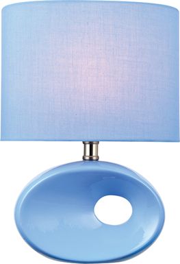 Kids Zabelle Light Blue Lamp