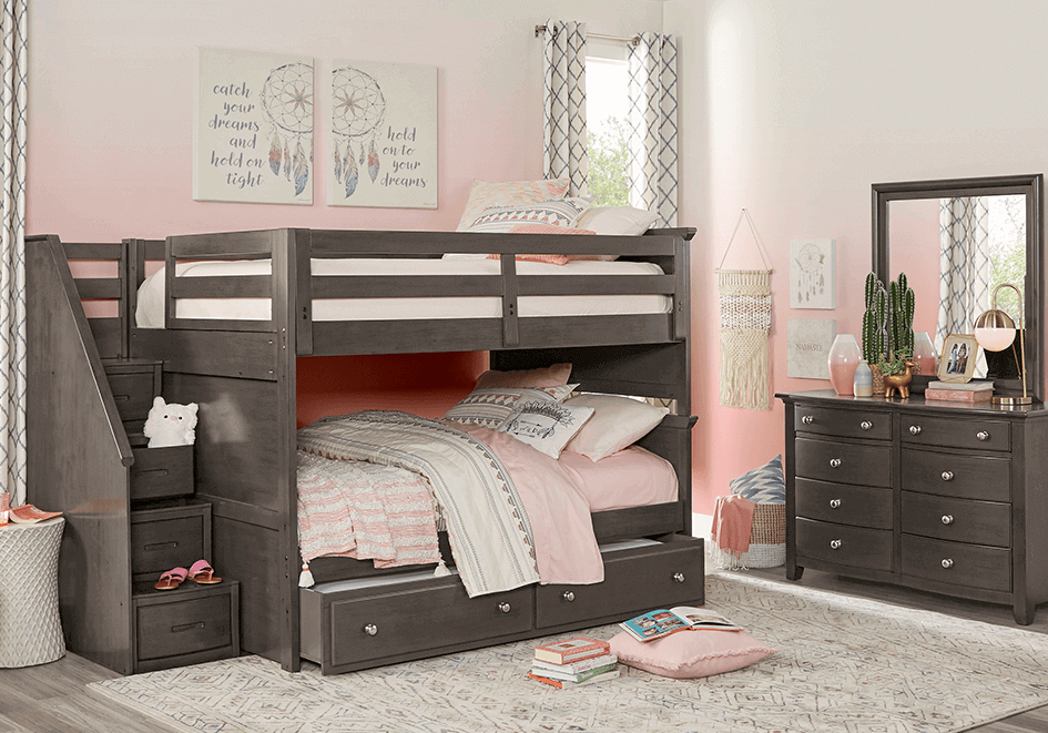 rooms to go girl beds