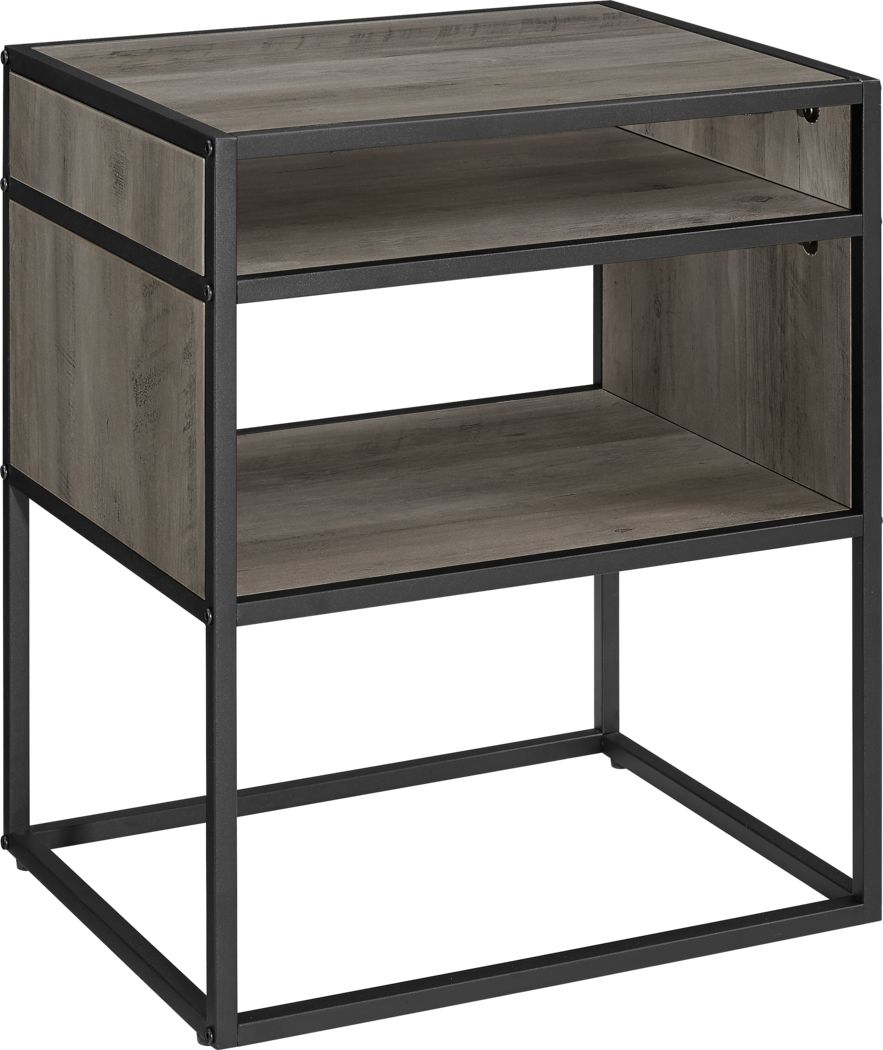 Kittanset Gray End Table Rooms To Go