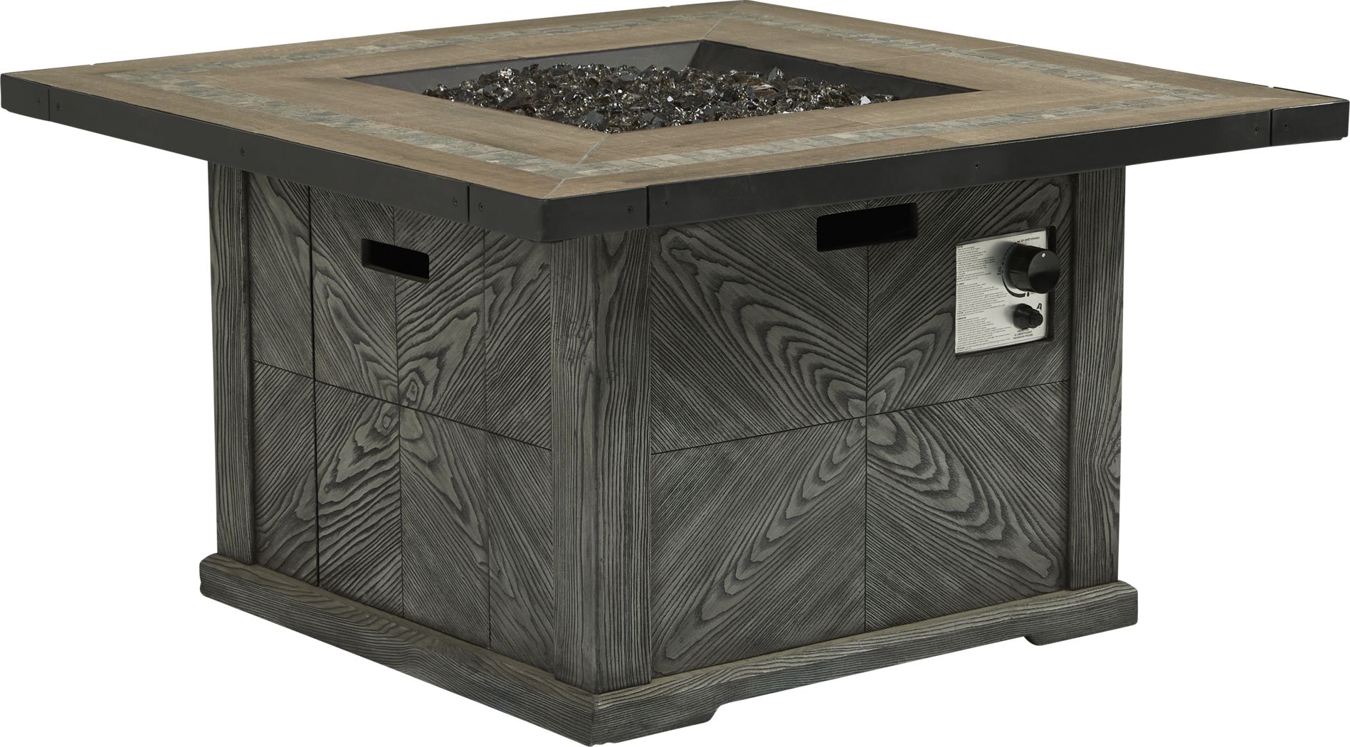 Lake Villa Gray Outdoor Fire Pit - Rooms To Go