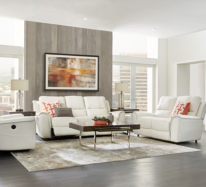 White Living Room Sets Ivory Eggshell Living Room Furniture