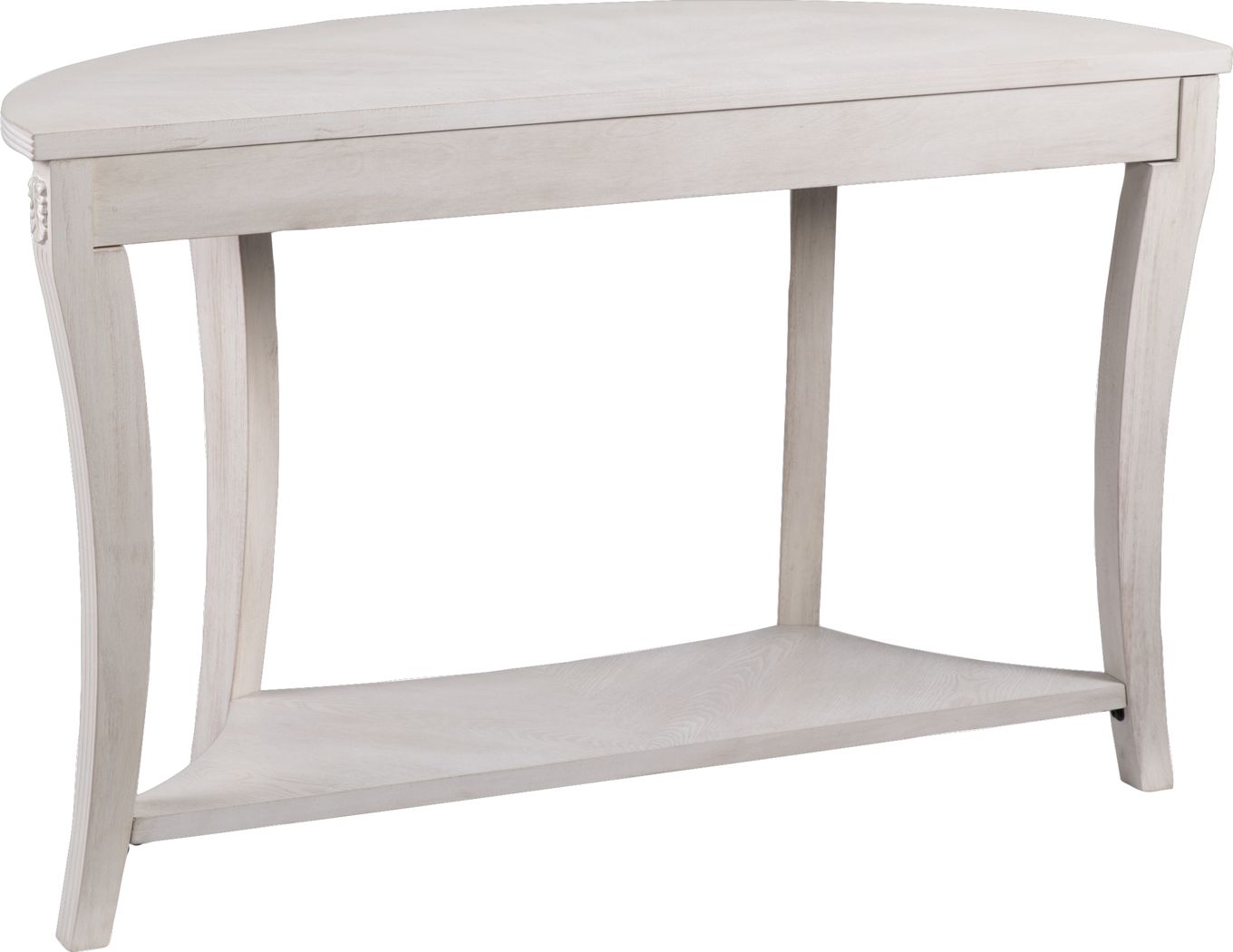 Larned White Console Table Rooms To Go
