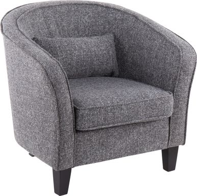 Larrabee Gray Accent Chair