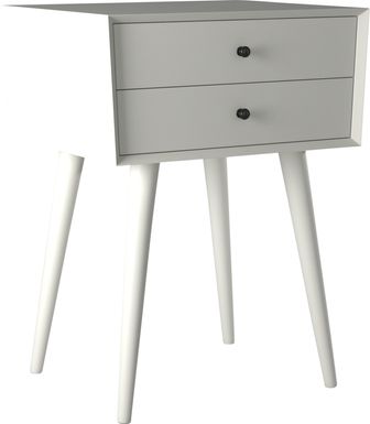 Lettsworth White Accent Table