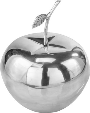 Livia's Apple Silver Sculpture