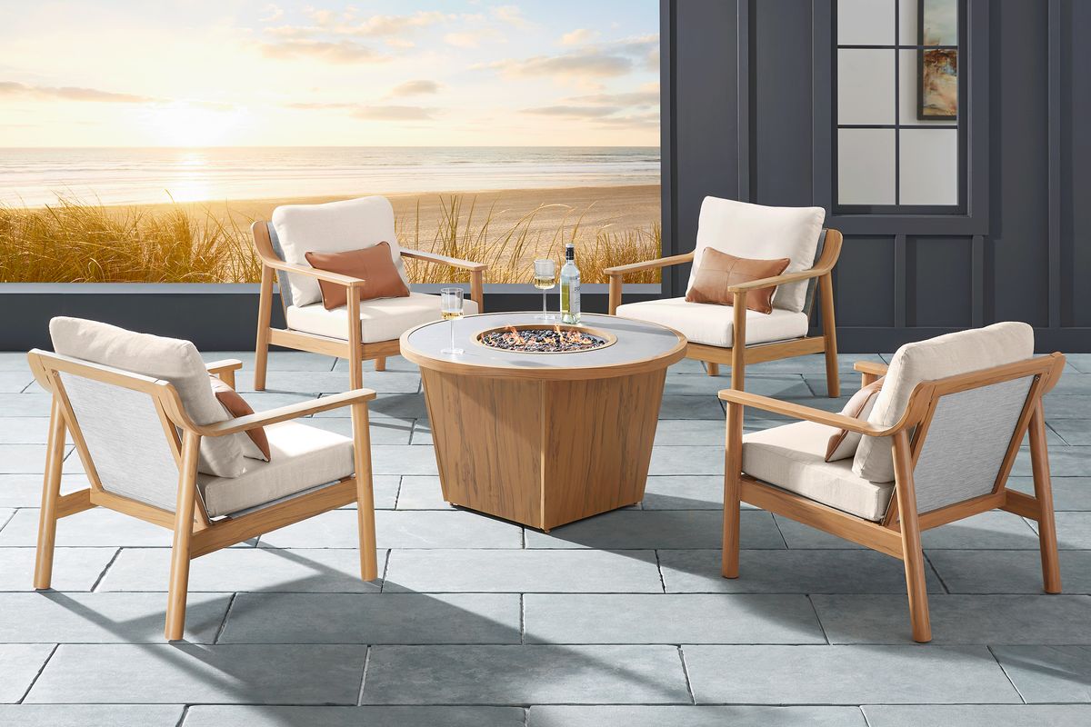 Round patio lounge online chair