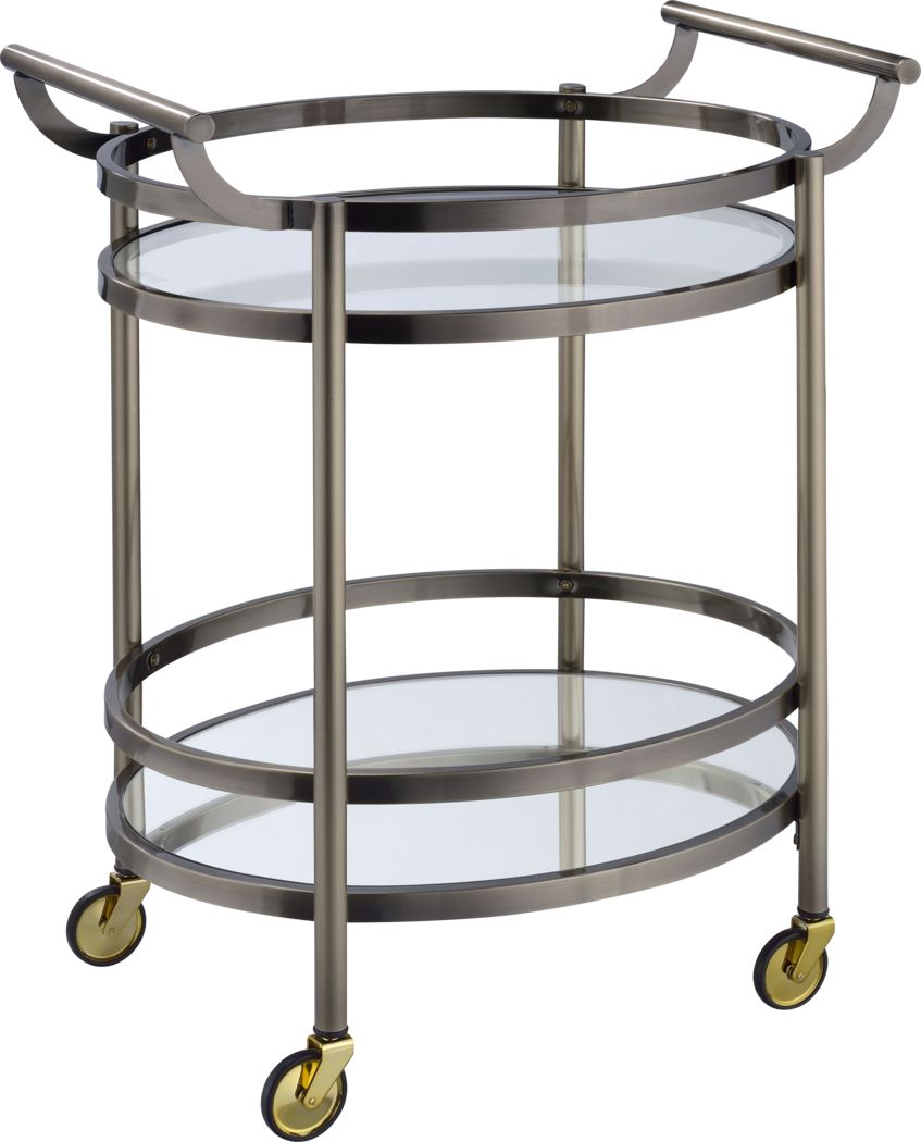 folding serving cart on wheels on Home Bar Carts Cabinets Servers And Trays For Home Bars