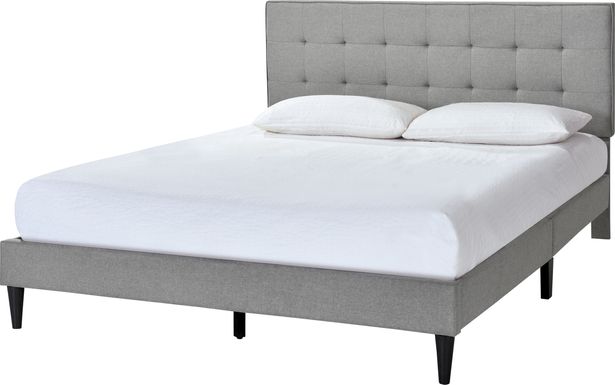Lousetown Gray Queen Bed