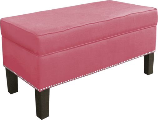 Lucy Lane Coral Storage Bench