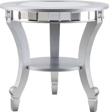 Lumley Silver End Table