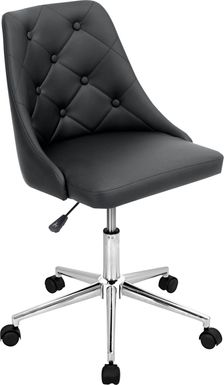 Luster Black Office Chair