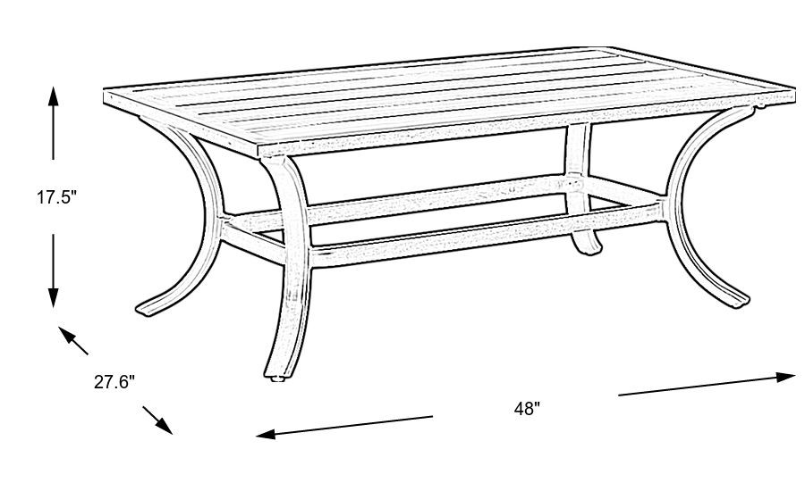 Manchester Hill Antique Bronze Outdoor Cocktail Table Rooms To Go