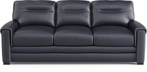 rooms to go margallo leather sofa