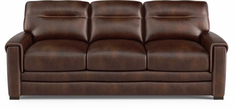 rooms to go margallo leather sofa