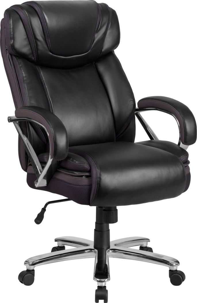 Marvin Black Desk Chair Rooms To Go