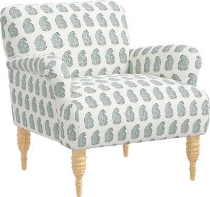 Meadow Breeze Sage Accent Chair