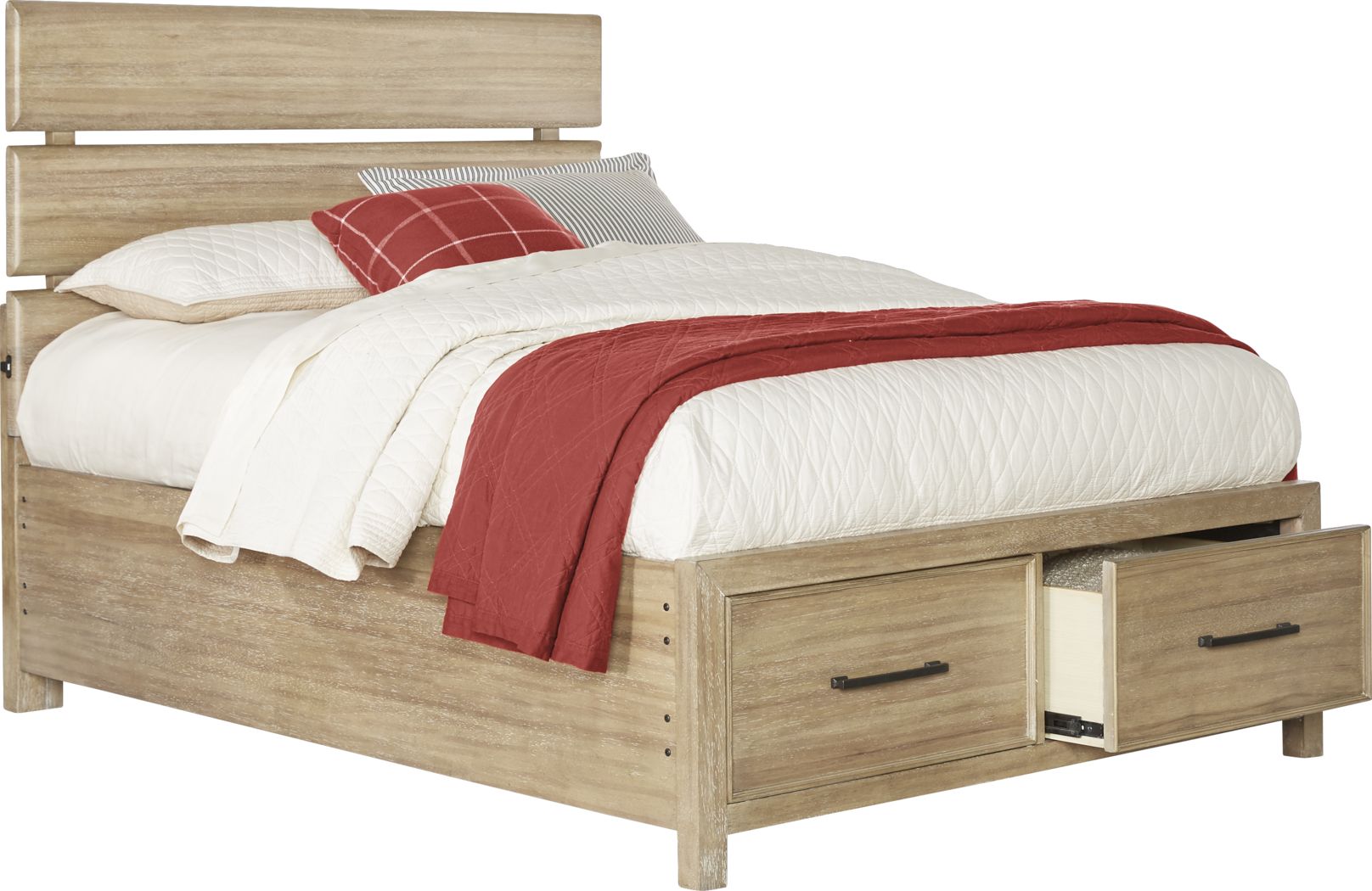 kids full size beds with storage