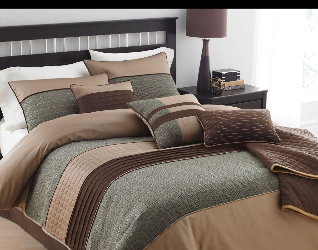 Brown King Size Comforter Sets Brown King Comforter Collection