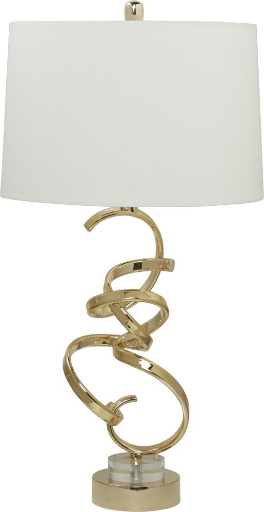 Modern Twist Gold Lamp Rooms To Go