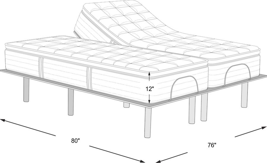 MOLECULE 2 Mattress with Microban Split King Mattress with RTG Sleep