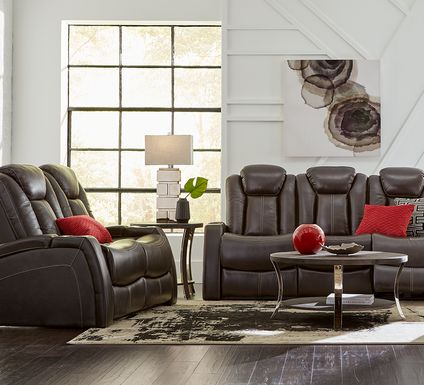 Leather Living Room Furniture Sets