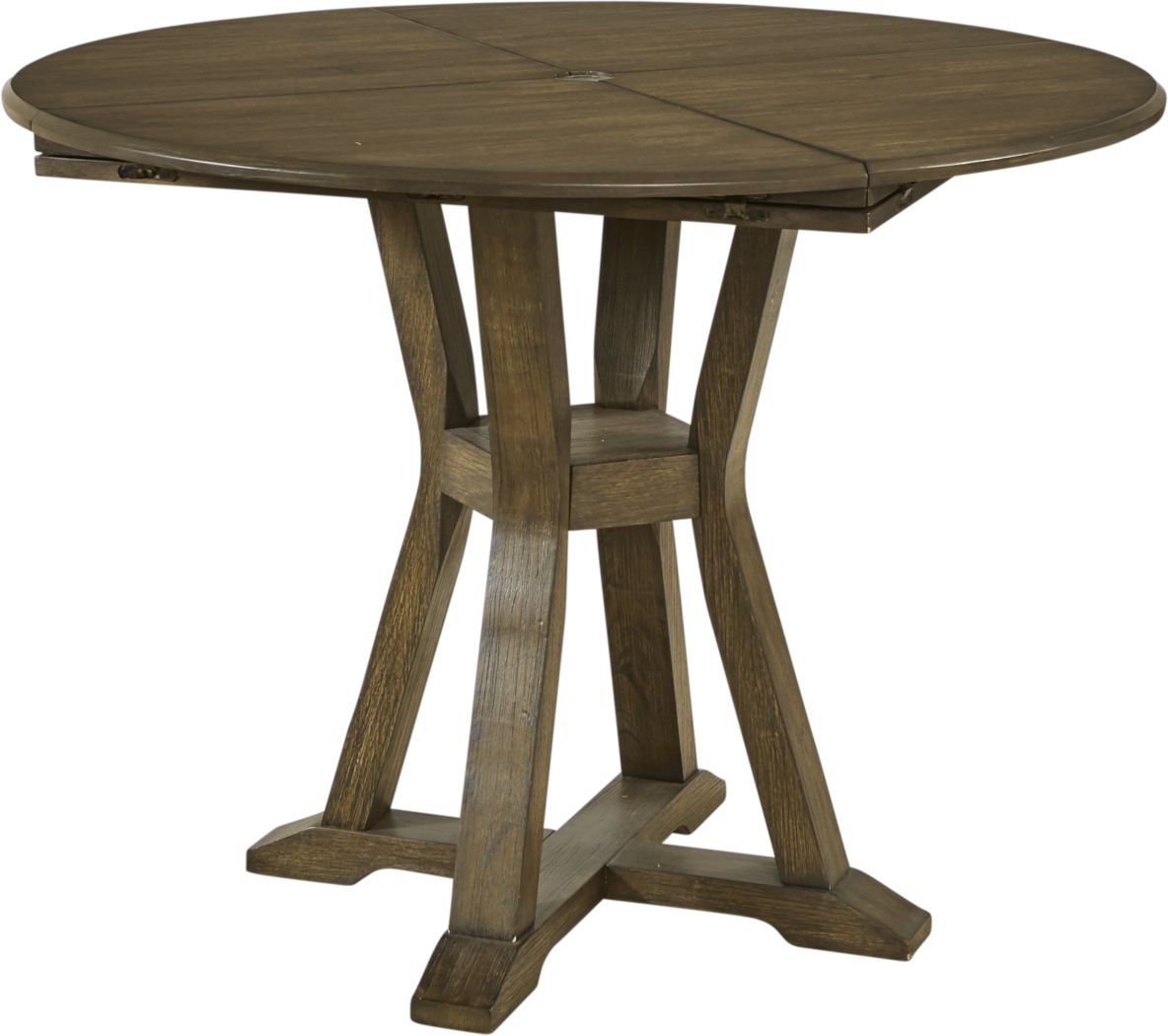 Mountain View Oak Round Counter Height Dining Table Rooms To Go