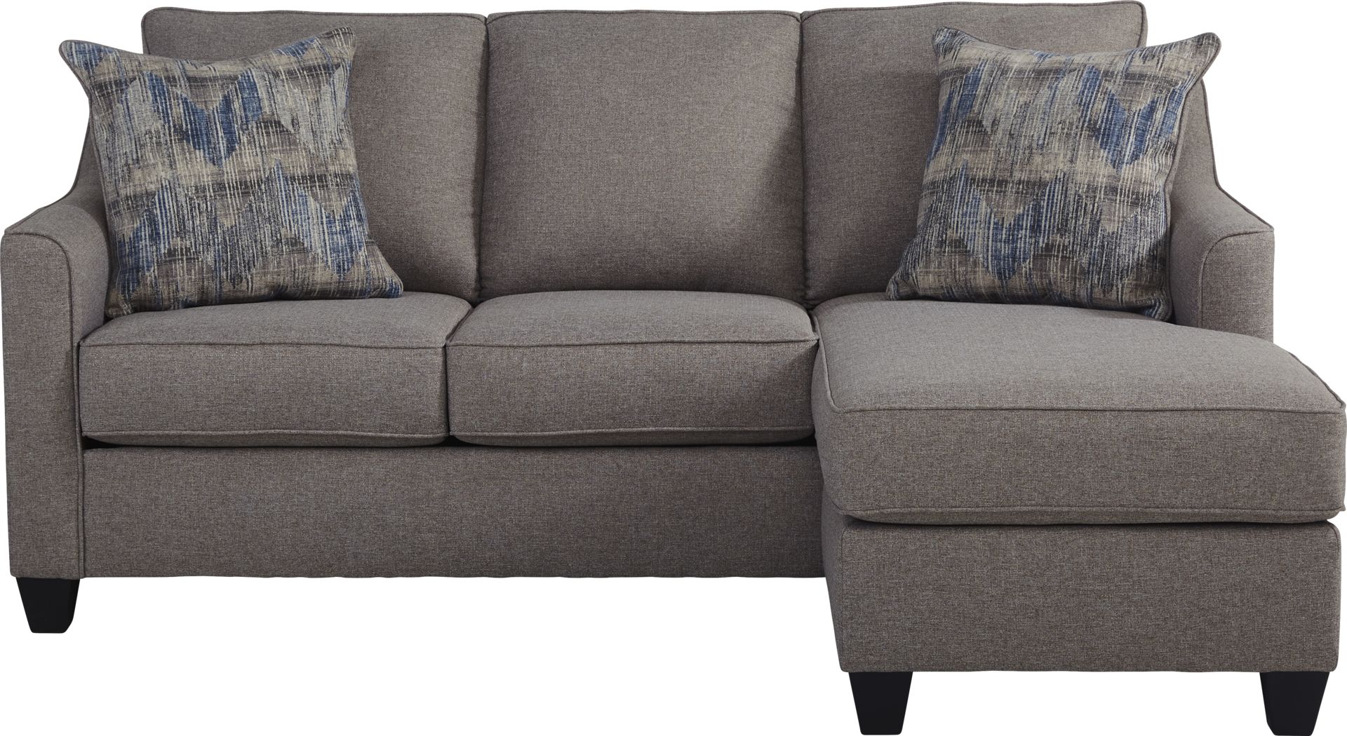 Nadler Gray Sofa Chaise - Rooms To Go