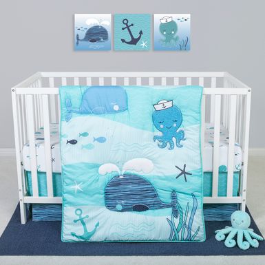 Blue Baby Crib Bedding Sets