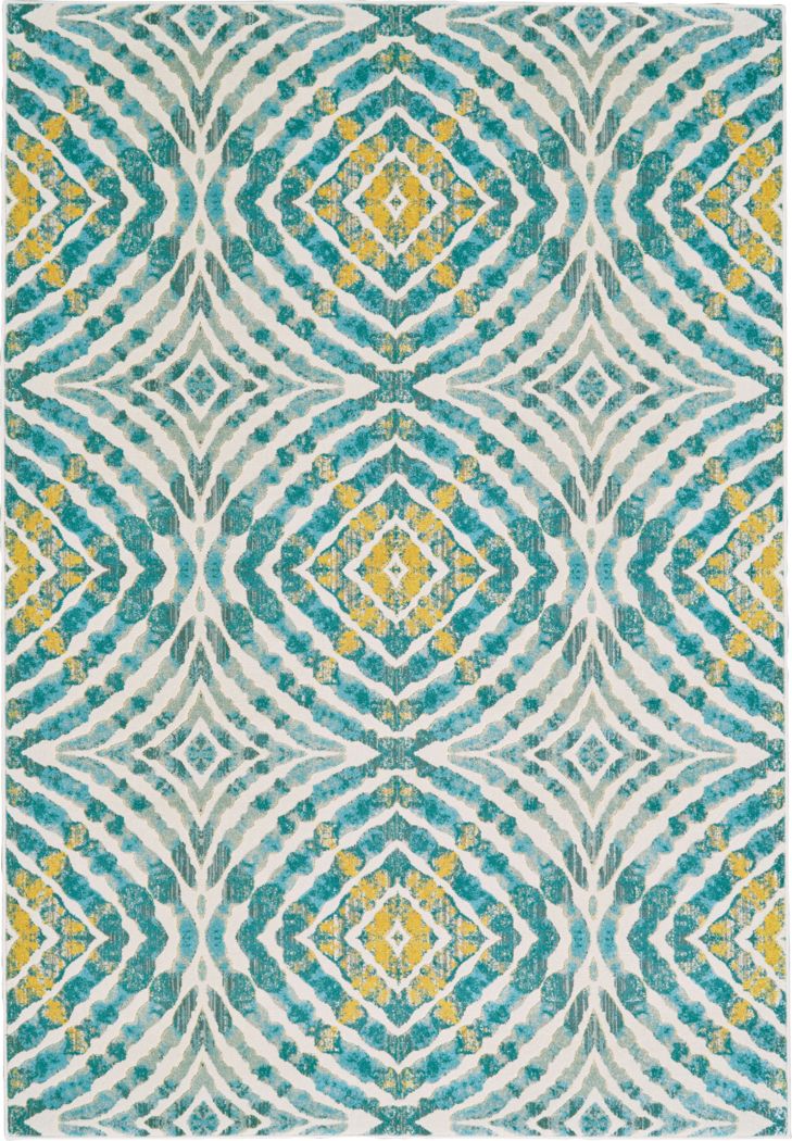 Teal Cream Area Rugs, Teal And Cream Rug