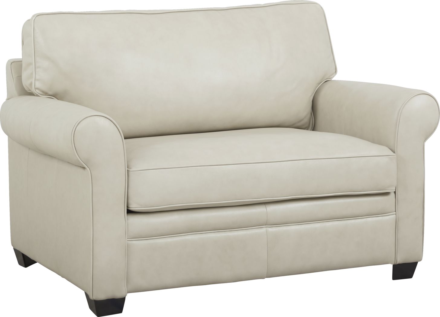 Nikola Place Pearl Leather Sleeper Chair - Rooms To Go