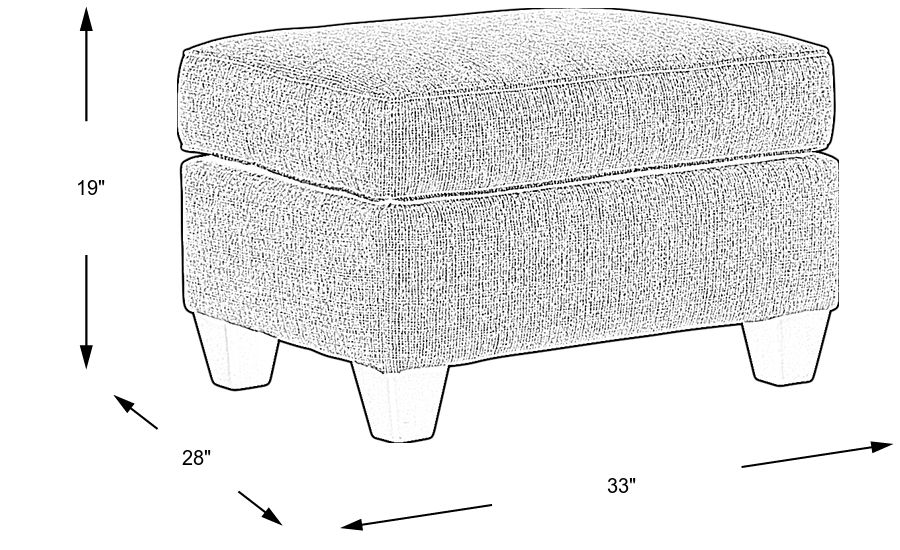 North Bay Linen Ottoman Rooms To Go