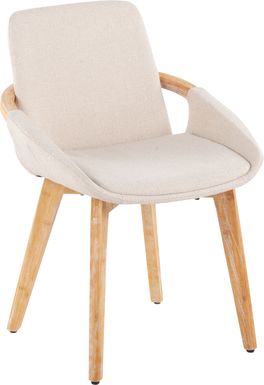 Nuckols Cream Arm Chair