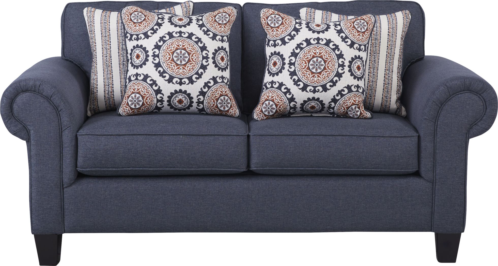 Oakhurst Denim Loveseat Rooms To Go