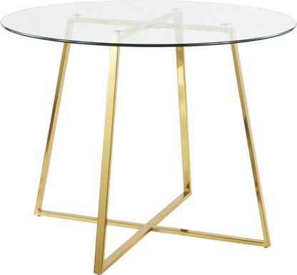 Ovalla Gold Dining Table