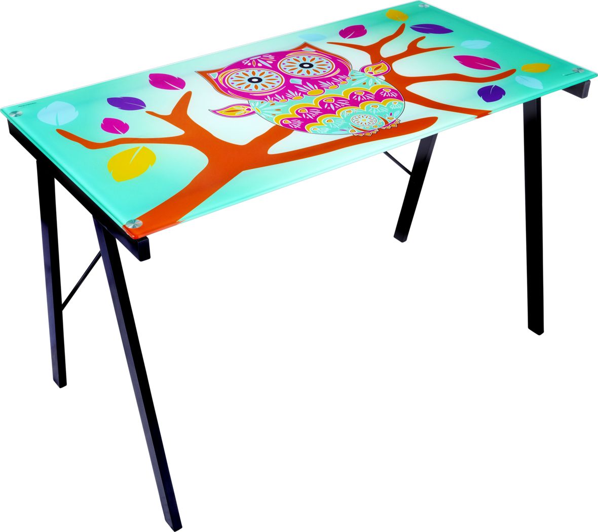 Kids Owl Green Graphic Desk - Rooms To Go